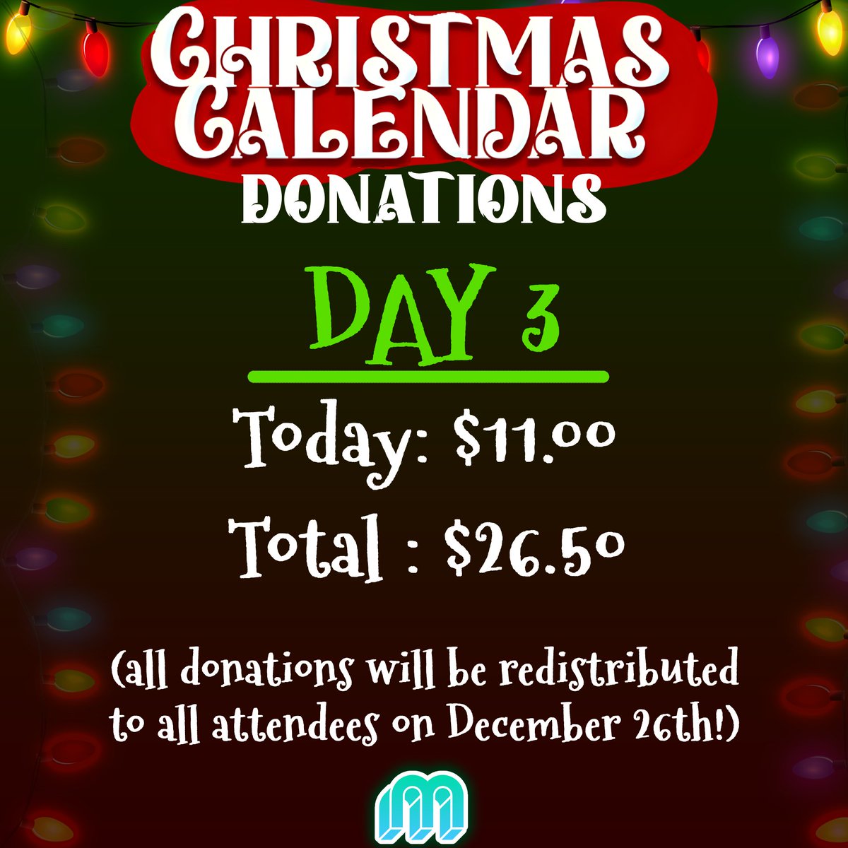 WoaxeAndMucaro's tweet photo. Day 3 of the Christmas Calendar! We go through 5 questions on Christmas pop-culture!
All donations get put in the "Christmas Pot", to be redistributed equally to all who attended, on December 26th!
Join @MoarPlatform to have a holly jolly season!!!
😍❄⛄🎅❄💸 https://t.co/CCsmhy3siY