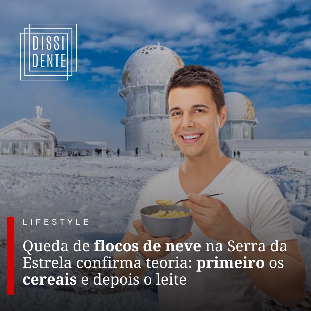 j_dissidente's tweet photo. Queda de flocos de neve na Serra da Estrela confirma teoria: primeiro os cereais e depois o leite.

Pela estagiária, IF.

#frio #neve #serradaestrela #brrrr https://t.co/8U3SBnss75