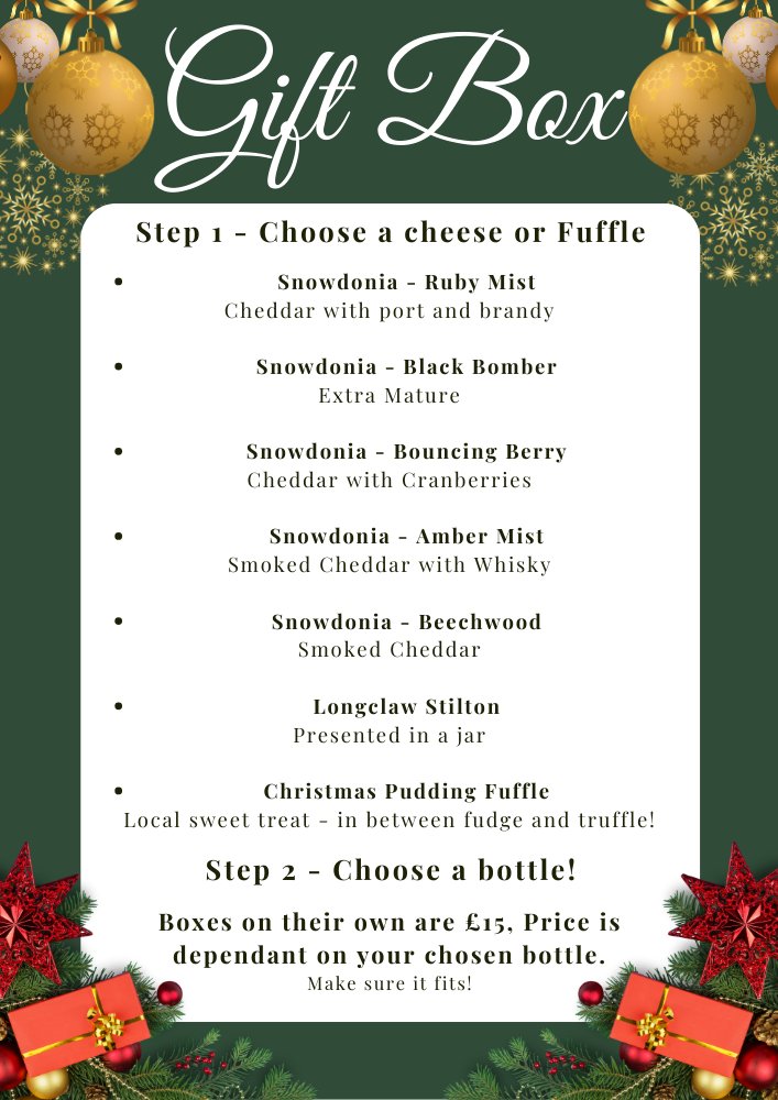 WiGlos's tweet photo. Gift luxury with @bottleswine this Christmas! 🎁✨ 

Choose from the Port Trio Mini Fonseca Selection (£30) or Champagne Hamper with Lete Vautrain Champagne (£35). 🍾 

Customise your cheers with their Wine and Cheese Box – perfect for your loved ones! 🥂

#WhatsIn #Christmas https://t.co/MCPYb8ry2w