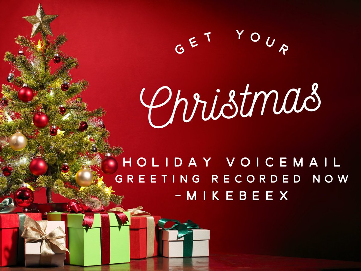 GSBVoice's tweet image. Time to get your Christmas Holiday IVR Greeting recorded.
fiverr.com/s/y6vzjV