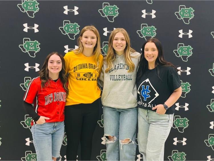 Huge congrats to these 4 ladies on signing their NLI. We know you guys are going to achieve greatness in your next chapter of life. So proud of you 💚  Once a Fox, Always a Fox!