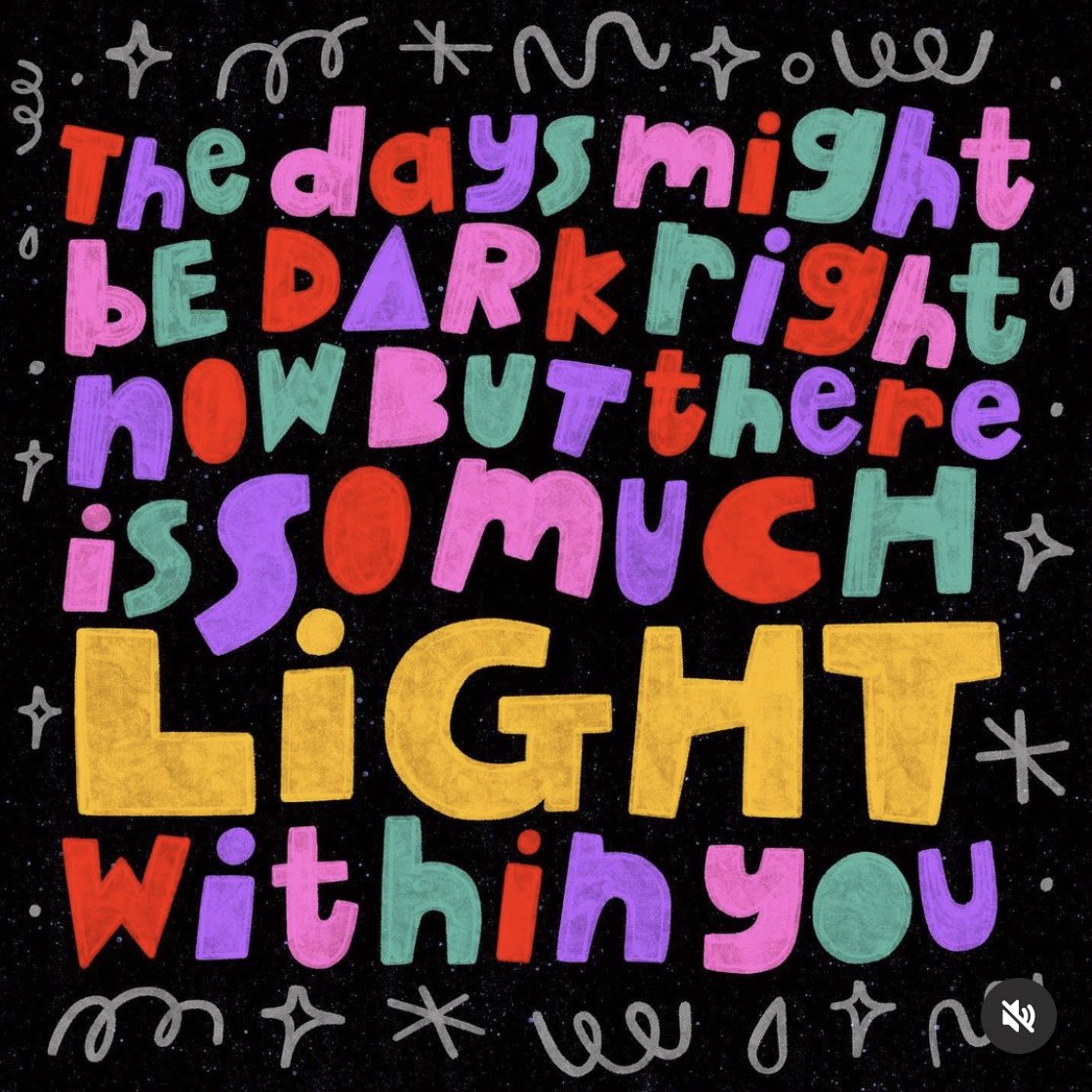 Even on dark days there is so much light within you ✨ 

Image: instagram.com/nikkimiles_