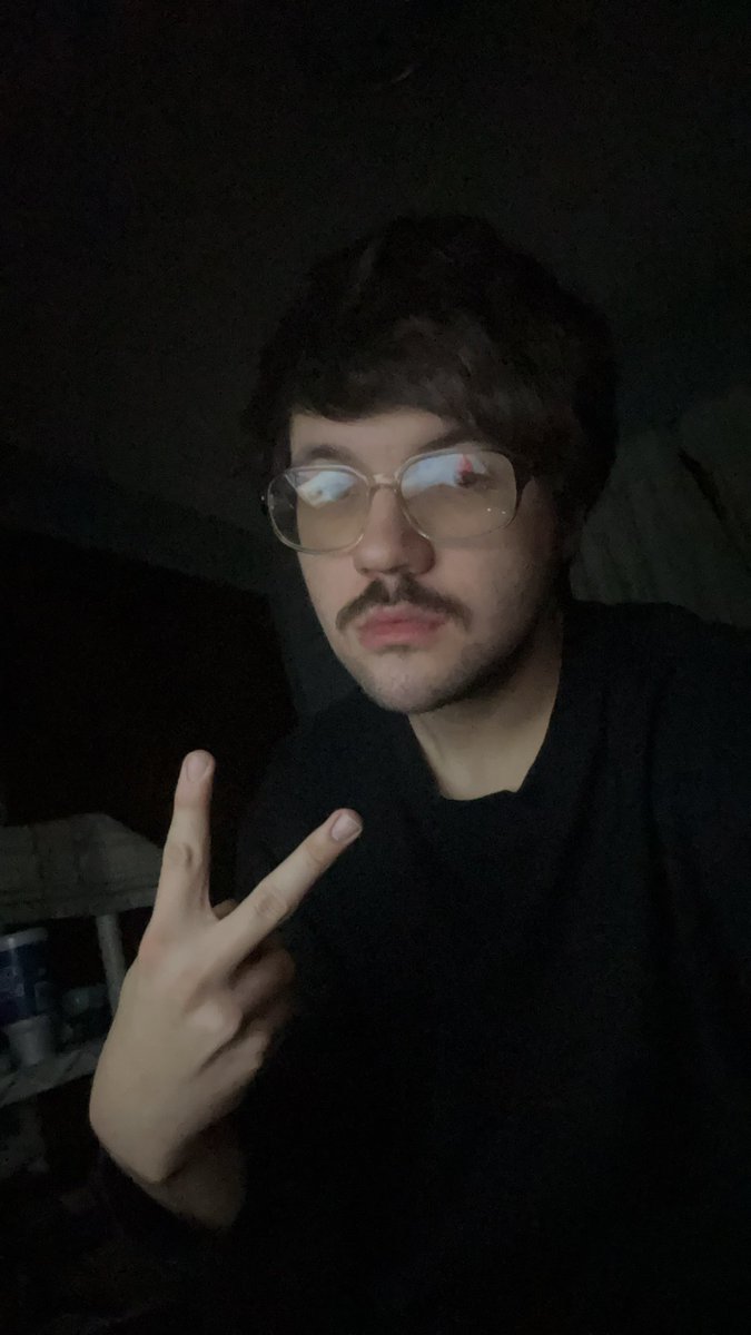 joahsef with Mustache. Please like and repost for 7 years of good luck .