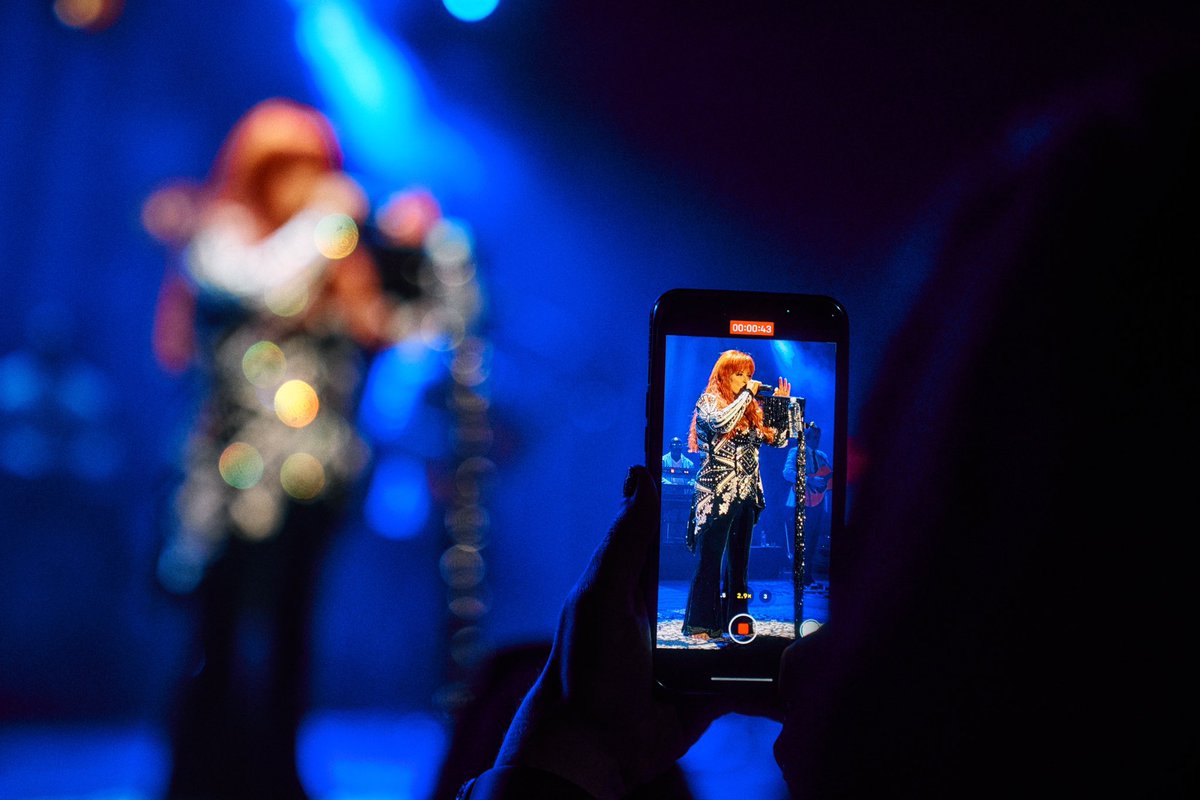 Wynonna's tweet photo. I will be honest, when we came up with the concept of touring my first 2 solo albums in full, I wasn’t sure it was going to work. That thought quickly changed as we announced the tour and watched you all rally behind these songs on social media. When we finally stepped into these beautiful venues, I had the best seat in the house as I watched you breathe life into these songs that otherwise could have been left behind. To the fans…. thank you, thank you, thank you on behalf of myself, my band and my crew for the sold out shows, the friendship bracelets, signs, vintage AND homemade t-shirts, the little surprises along the way, and most of all for reminding us why we do what we do. Believe me… “we’ll meet again, by and by.” 🫶🏼💜 Love you all…always will!