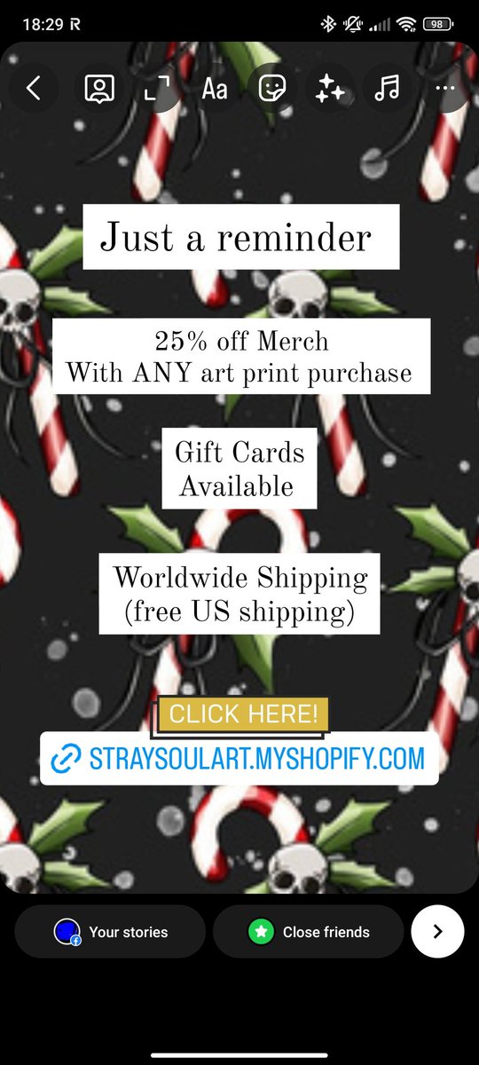 StraySoulArt's tweet photo. Just a reminder for all you GiftGurus out there -

https://t.co/BKOj5RY6P0

#instagram #artistoninstagram #irishart #irishartist #smallartist #irishcreator #galway #galwayarts #supportlocal #abstract #abstractart 
#picoftheday #modernart #emergingartist
#straysoul #abstractart https://t.co/Zxl0NPfnBn