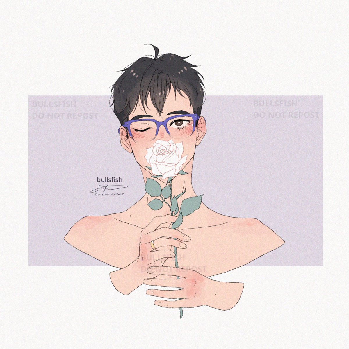 Birthday boy Yuuri Katsuki a few days late. #Yoi

I tried a different lineart brush this time.