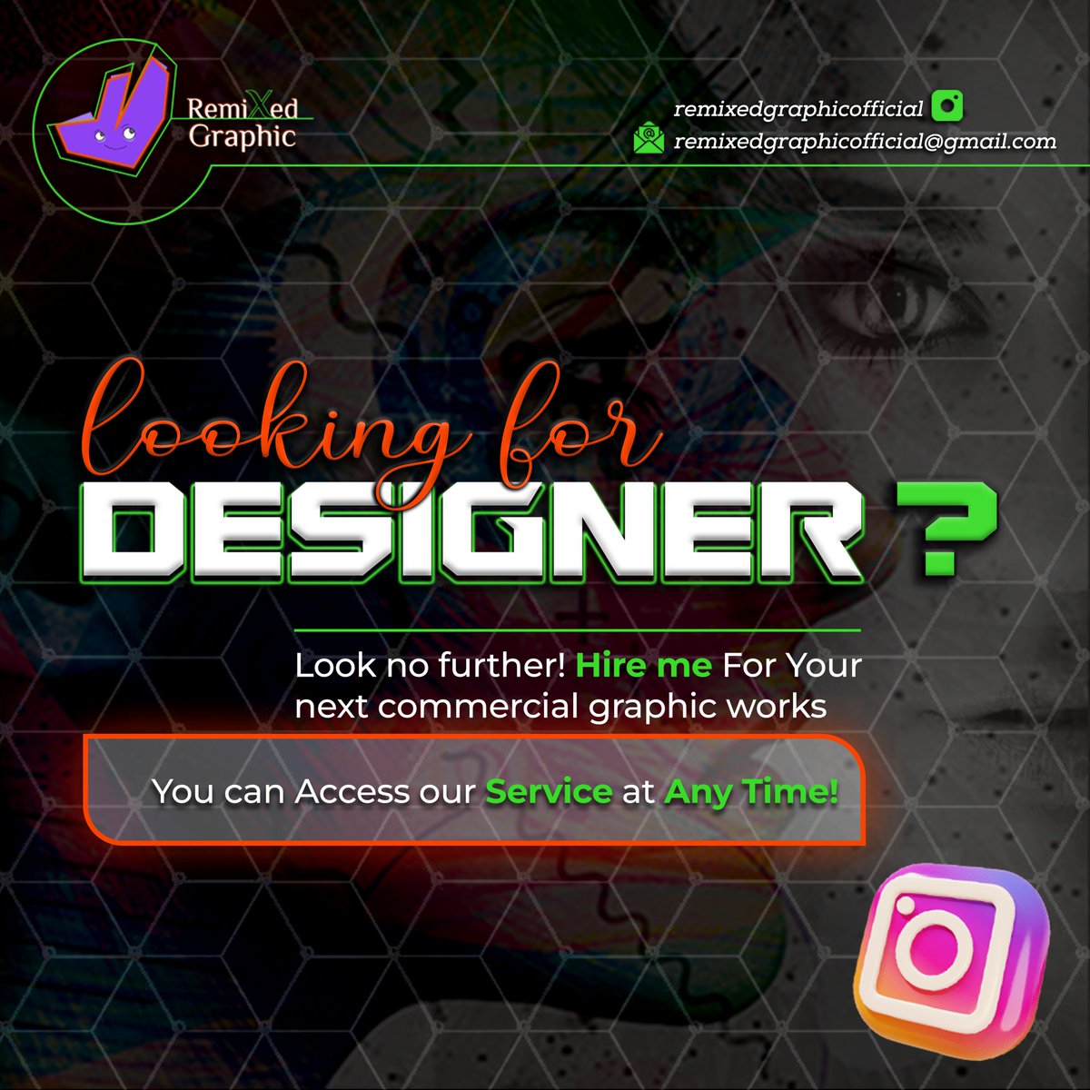 remixedgraphic's tweet photo. Look no further! Hire me For your next commercial graphic works.

#instagram #twitchstreamer #twitter #gamergirl #followforfollowback #twitchaffiliate #twitchaustralia #twitchbrasil #twitchartist #twitchgamer #motivationalquotes #digitalart #illustrationartists #goodcompany https://t.co/sNAnwEySmT