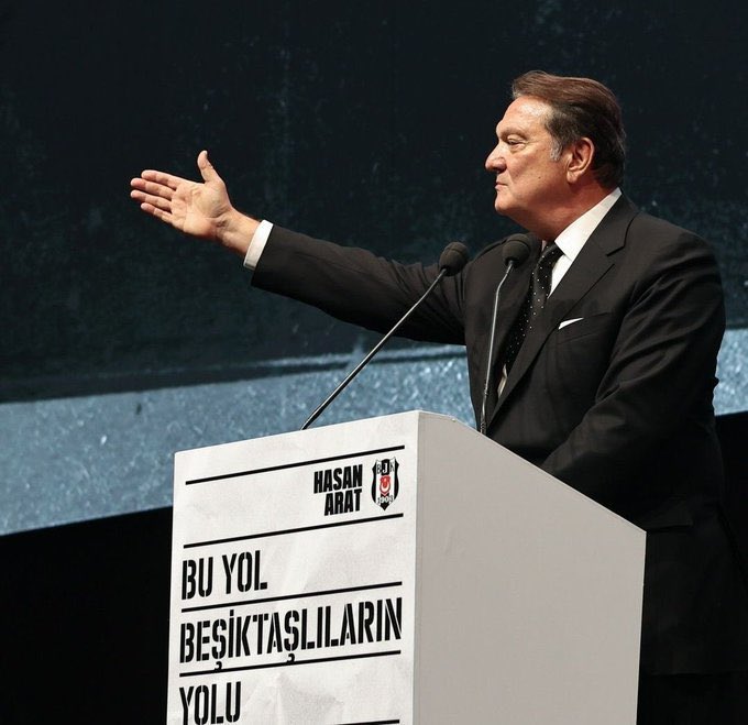 Beşiktaş'ın 35. Başkanı Hayırlı Olsun... #HasanArat #Beşiktaş #Karakartal #KazananBeşiktaş #SerdalAdalı