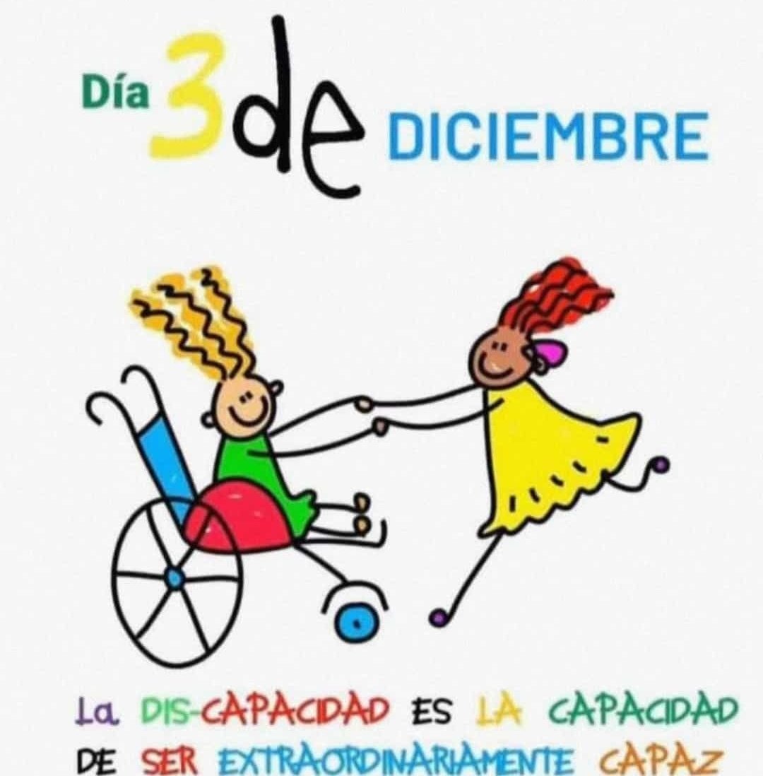 Día Internacional de las Personas con #Discapacidad