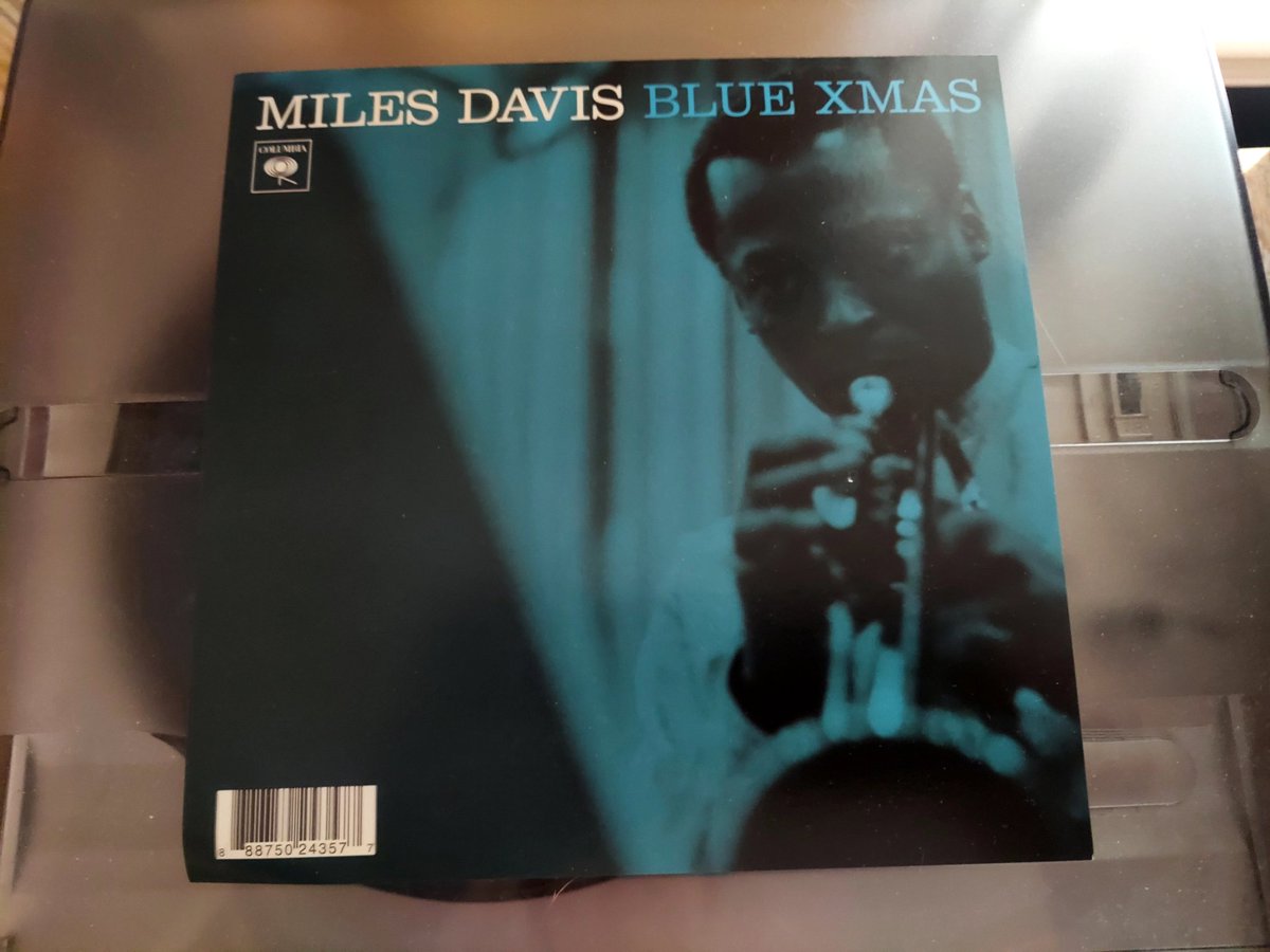 #NowPlaying #OnVinyl Blue Xmas - Miles Davis