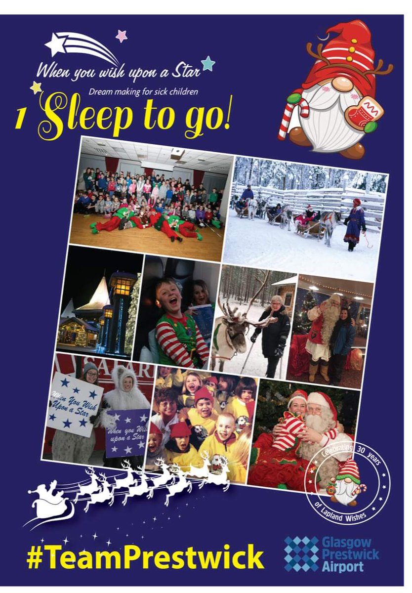 🎅 ONE MORE SLEEP!! #Lapland #WhenYouWishUponAStar #Santa #TeamPIK #MakingMemories