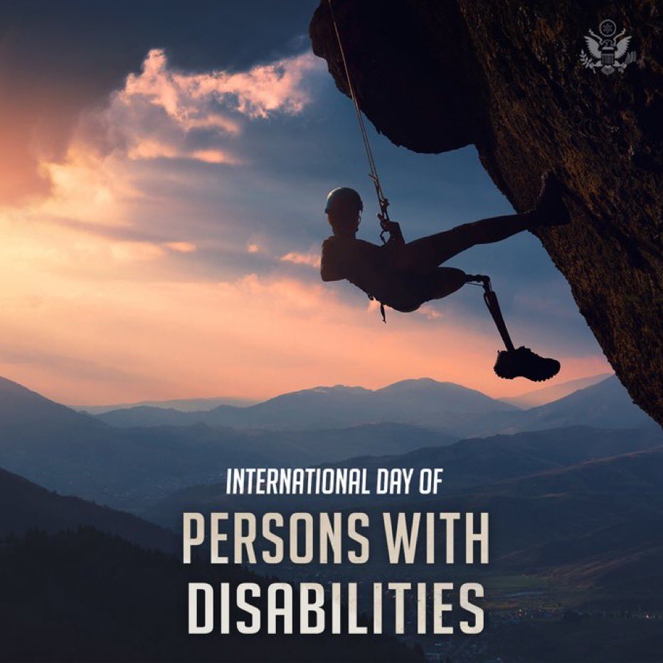 On the International Day of Persons with Disabilities, the United States reaffirms our commitment to facilitating inclusion and accessibility for persons with disabilities in all their diversity, and to removing the barriers toward their full participation in society.
