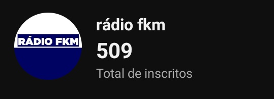 FkmRadio's tweet photo. Chegamos na casa dos 500 inscritos https://t.co/y0RERbOrgV