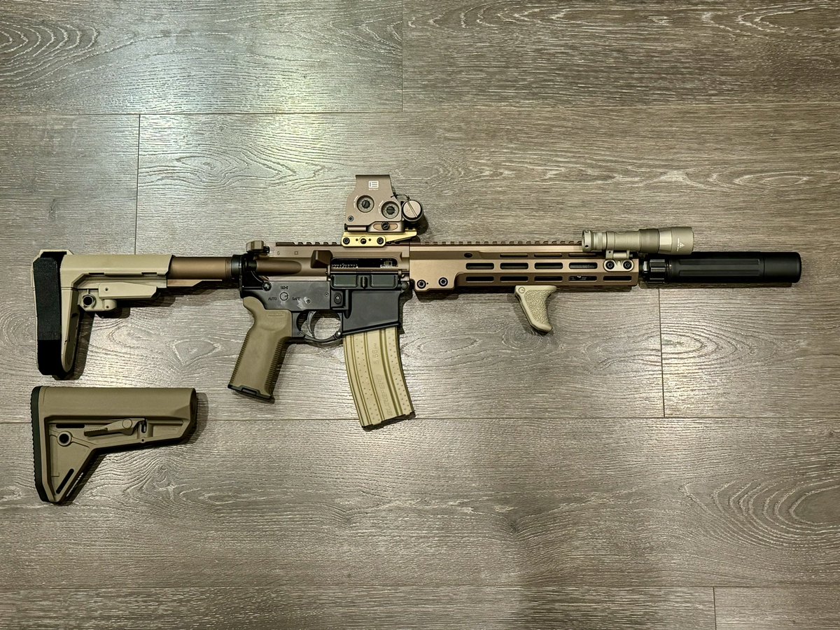 Magpul MOE SL-S Carbine Stock for M4 / M16 Series (Mil-Spec