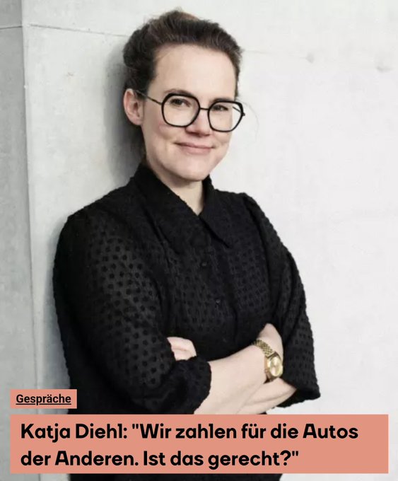 Grüne Doppelmoral der Woche: Die grüne Beraterin Katja Diehl, die noch bis zum 22.12. um Geld für ein neues 'Alltagsfahrrad' (das für die Feiertage ist offenbar noch da) bettelt, findet es übrigens ungerecht, wenn sie für die Fortbewegung anderer bezahlen soll. #Fahrradgate