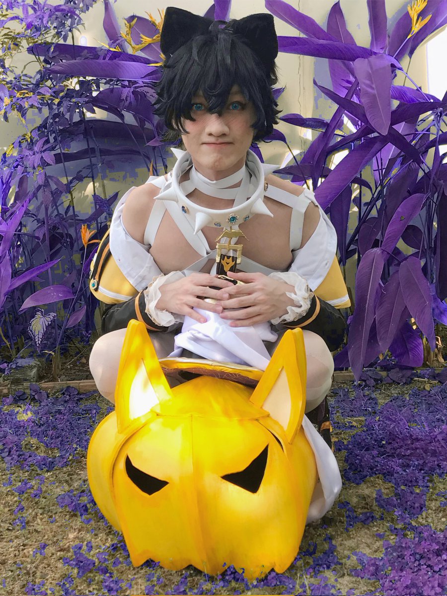 YidhraG's tweet photo. “ нσωℓιиg ¢у¢ℓσиє “

It's almost Christmas but I hope you guys like my Garu Halloween cosplay 😭🫶🏻💖✨

#NUcarnival #nucarnivalcosplay #garunucarnival #garu #新世界狂歡 #NUカーニ���ル https://t.co/gs0UrOsF7I