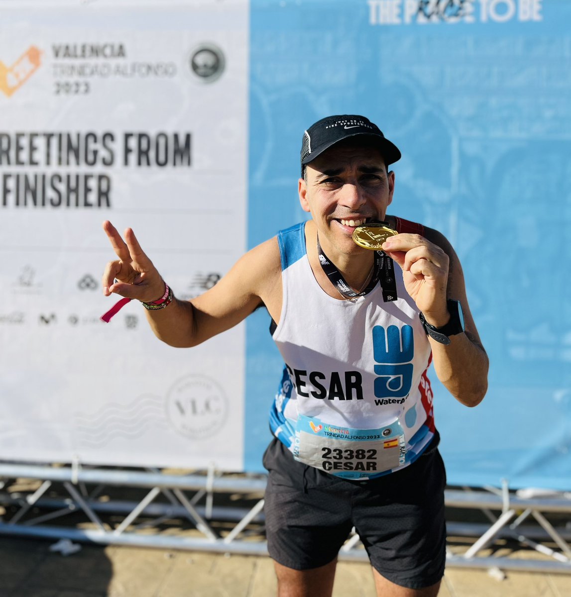 Run_Cesar_Run's tweet image. Climate change and water are inextricably linked. While Senior leaders, people in power &amp;amp; stakeholders are reunited @COP28 to find solutions on how to tackle the climate crisis, I ran in Valencia my 19th marathon for @WateAidUK I won’t stop running until my mission is accomplish