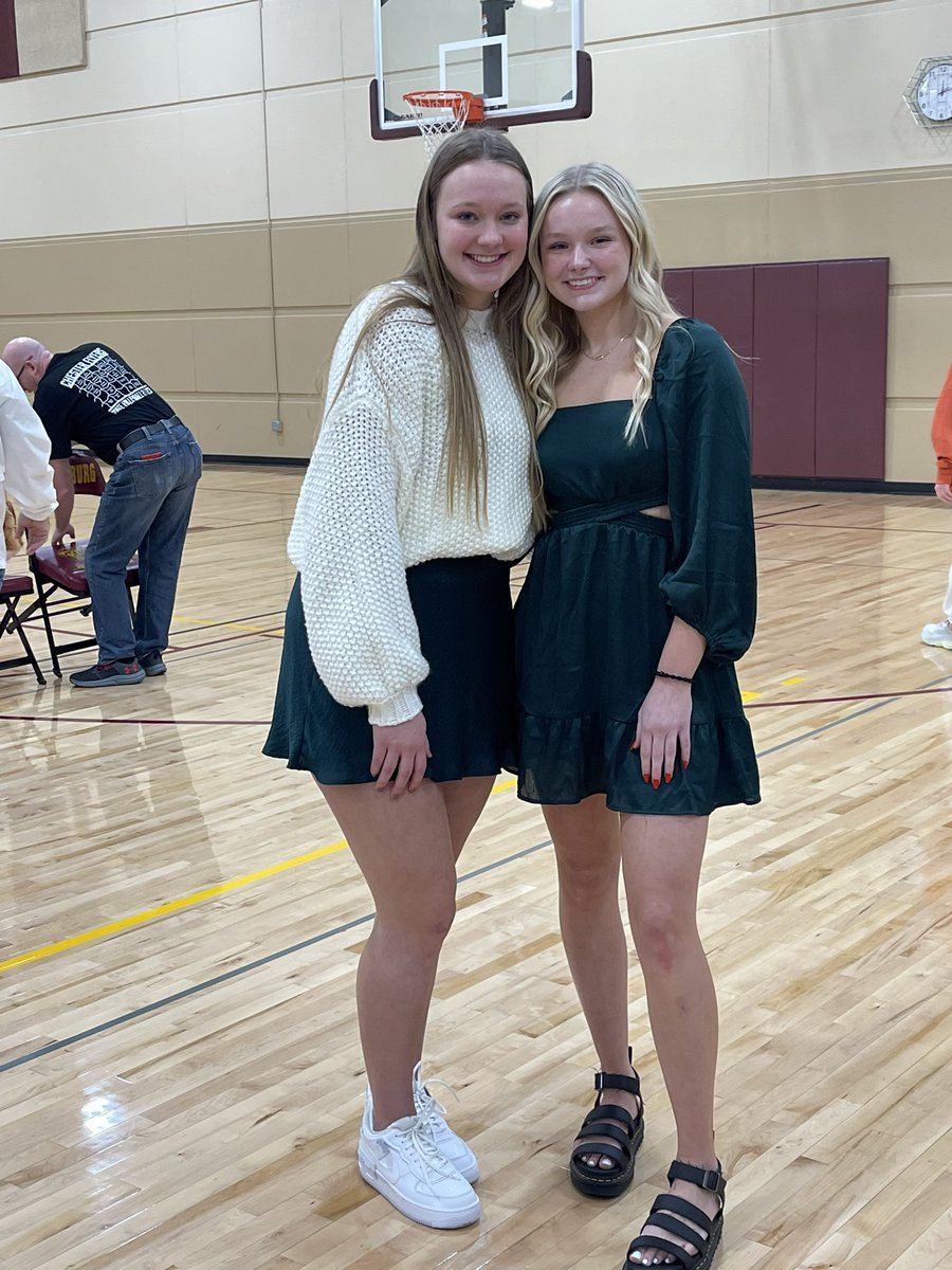sarahmalchow's tweet photo. Congrats to @washington_vb @maciemalchow on being awarded the  @sdvbca AA Miss Volleyball! So freaking proud of her and @cbeckstrand_ for being nominated and to play for the All-Star South team today at 3:00 PM at Harrisburg HS! 🧡🖤🤍

Livestream: https://t.co/eRaIwDHj6S https://t.co/PMeqDJa6h0