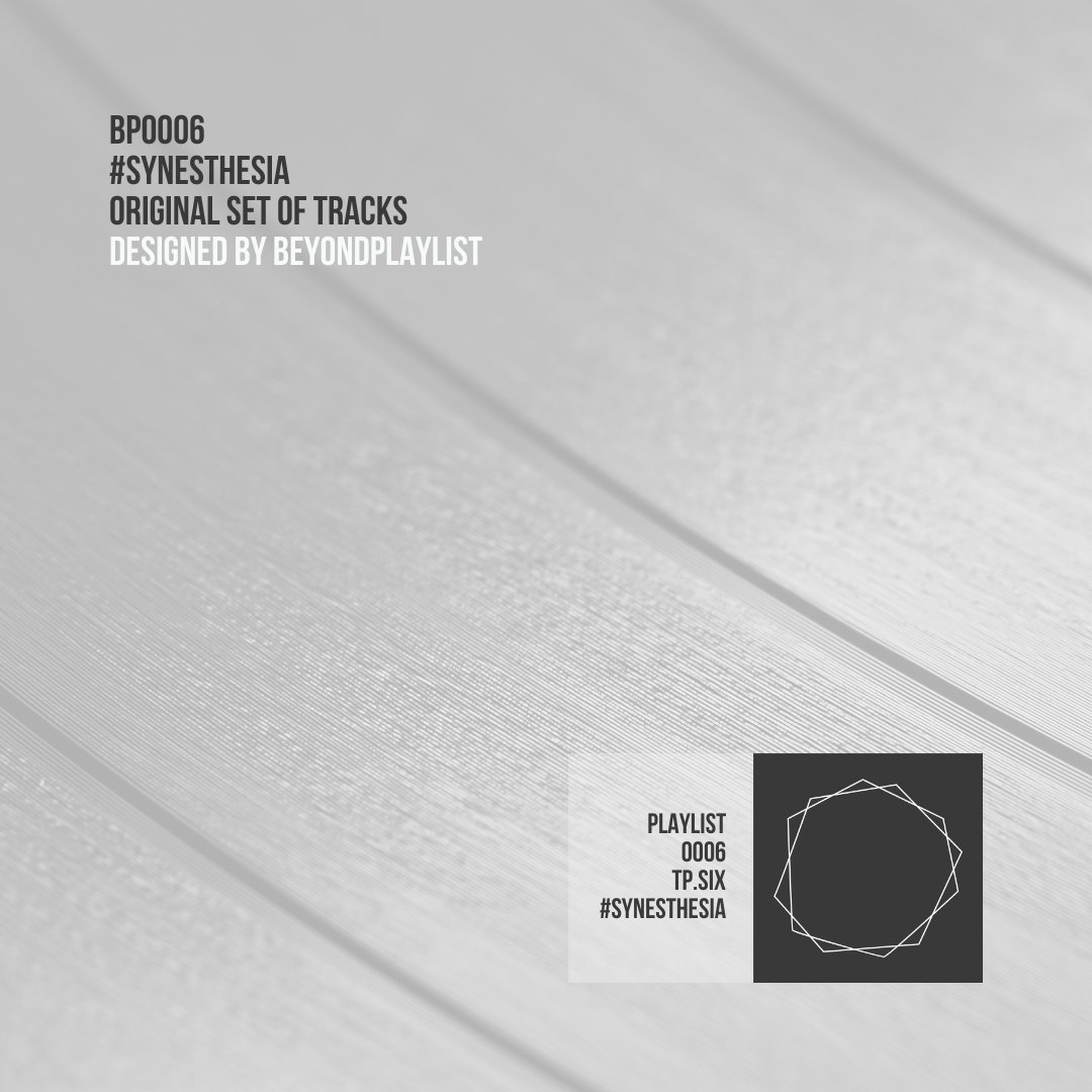 BeyondPlaylist's tweet image. 006/:TP.SIX
THE PORTRAIT
#SYNESTHESIA
@BeyondPlaylist 

Listen on #Spotify ⏯️💿
open.spotify.com/playlist/6YEAq…