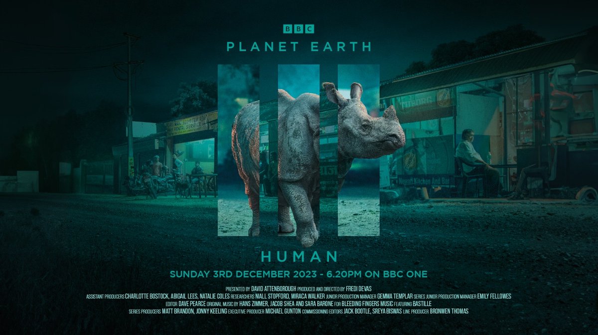 I’m off to a red carpet event (red carpet not expected). Excited to attend the screening of the final 'Planet Earth 3', titled 'Humans'. I had the incredible opportunity to work on the opening sequence.