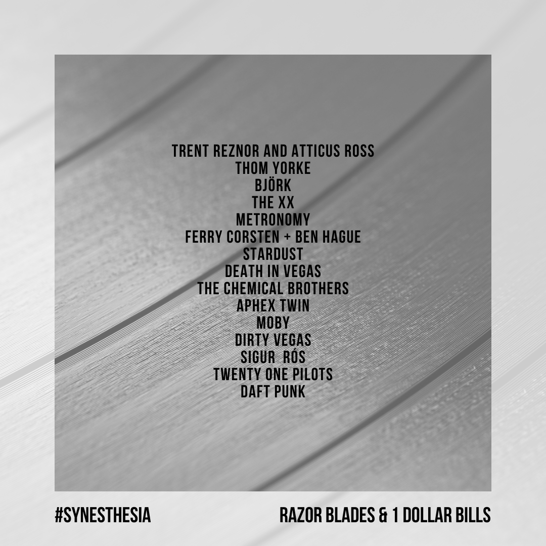 BeyondPlaylist's tweet image. 007/:RB&amp;amp;1DB.SEPT
RAZOR BLADES &amp;amp; 1 DOLLAR BILLS
#SYNESTHESIA
@BeyondPlaylist 

Listen on #Spotify ⏯️💿
open.spotify.com/playlist/1uYks…