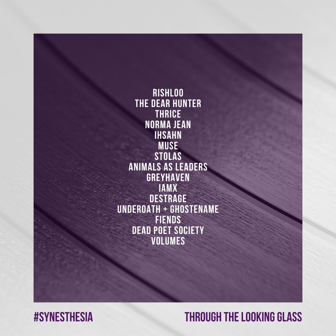 BeyondPlaylist's tweet image. 008/:TTLG.HUIT
THROUGH THE LOOKING GLASS
#SYNESTHESIA
@BeyondPlaylist 

Listen on #Spotify ⏯️💿
open.spotify.com/playlist/6orXz…
