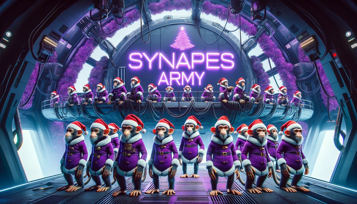 paradigm_3_0's tweet photo. The #synApes army is ready for Christmas.
The Synapse Chain Mainnet is coming!
$syn #crypto #interchain #synterchain https://t.co/TcTxyhiPIM