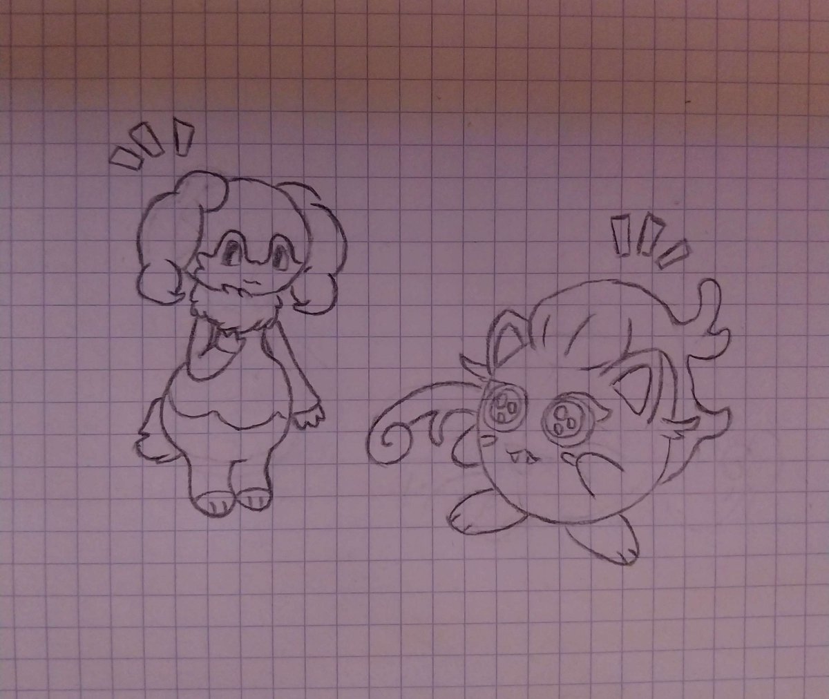 Lel_exemple's tweet image. My bestfriend Lola wanted me to draw an Indeedee cosplaying Scream Tail, so i present to you... Ancient Surge!
#pokemon #indeedee #screamtail