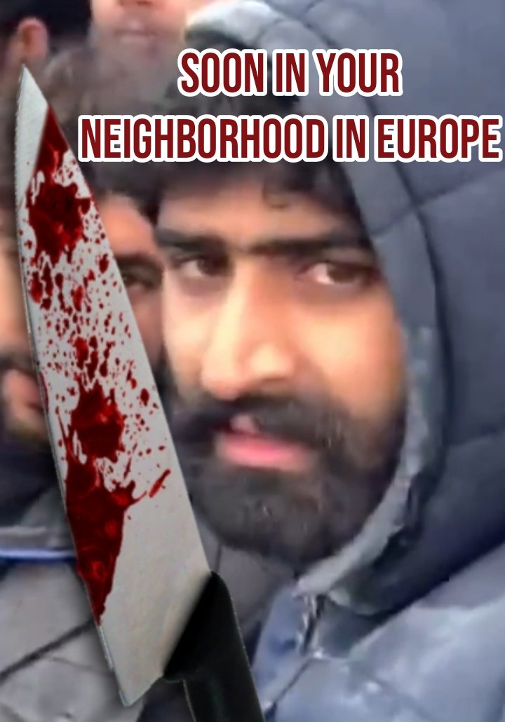 XTrollRockNRoll's tweet photo. @RadioGenoa A mass invasion is a threat to Europe.
Increased crime and decreased security in your country are the consequences of a massive invasion by invaders. https://t.co/AbJDqMmKAu
