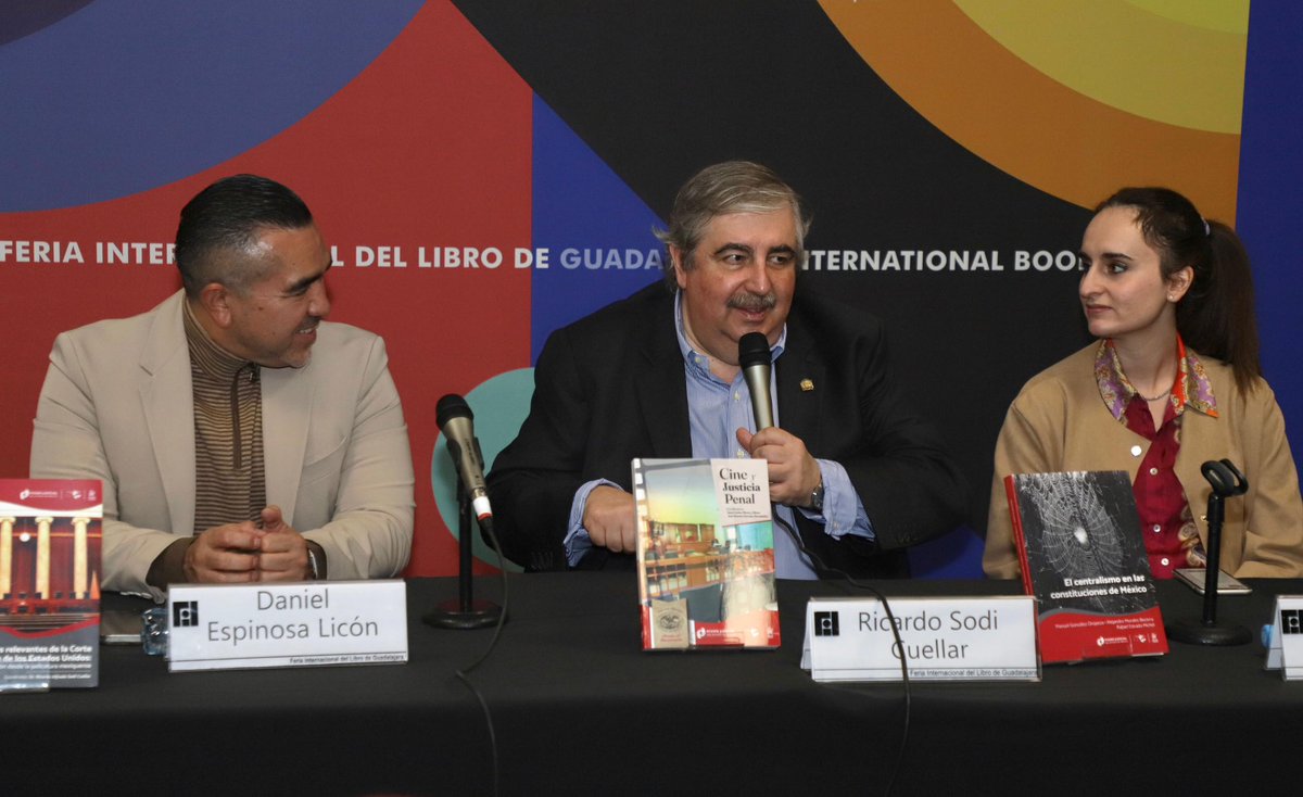 Poder Judicial Edomex (@pjedomex) on Twitter photo “Hay que repensar el Poder Judicial. Nos corresponde que en los estados y en el país impere la ley”, expresó <a href="/MagdoSodi/">Ricardo Sodi Cuellar</a> en la presentación de la Colección Rumbo al Bicentenario “Hacer memoria para hacer justicia”, en <a href="/FILGuadalajara/">FIL Guadalajara</a>.
El Magistrado Presidente del <a href="/PJEdomex/">Poder Judicial Edomex</a>, “Hay que repensar el Poder Judicial. Nos corresponde que en los estados y en el país impere la ley”, expresó <a href="/MagdoSodi/">Ricardo Sodi Cuellar</a> en la presentación de la Colección Rumbo al Bicentenario “Hacer memoria para hacer justicia”, en <a href="/FILGuadalajara/">FIL Guadalajara</a>.
El Magistrado Presidente del <a href="/PJEdomex/">Poder Judicial Edomex</a>,