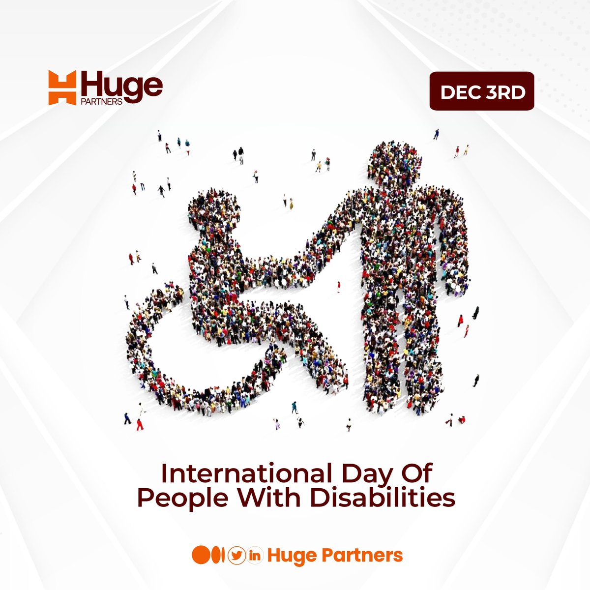Today, on #InternationalDayofPeoplewithDisabilities, let's shine a light on the amazing diversity within our global family! 

Let  break barriers, uplift voices, and embrace tech for an inclusive world.

 Remember, everyone brings unique talents to the table, so let's build…