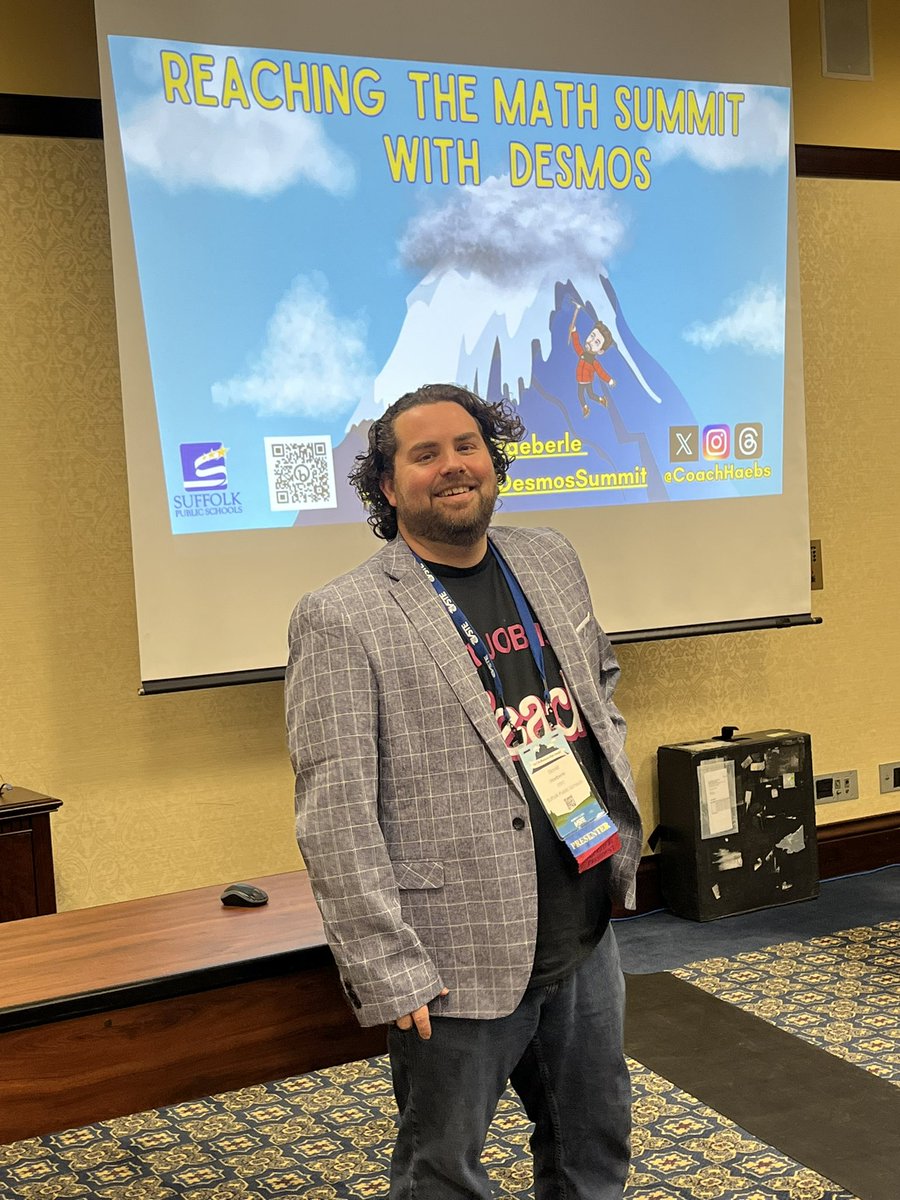 #VSTE23 Learning about Desmos with <a href="/CoachHaebs/">David Haeberle</a>