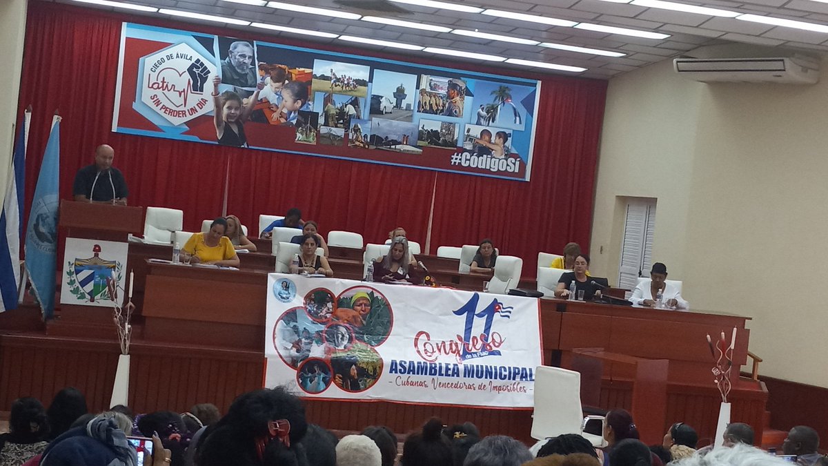 Continuidad con énfasis en las féminas de más experiencias en el trabajo de la organización, el trabajo preventivo, el fortalecimiento de las organizaciones de base son premisas para la nueva etapa de trabajo de la FMC avileña <a href="/IzquierdoAlons1/">Livan Izquierdo Alonso</a> #LatirAvileño
