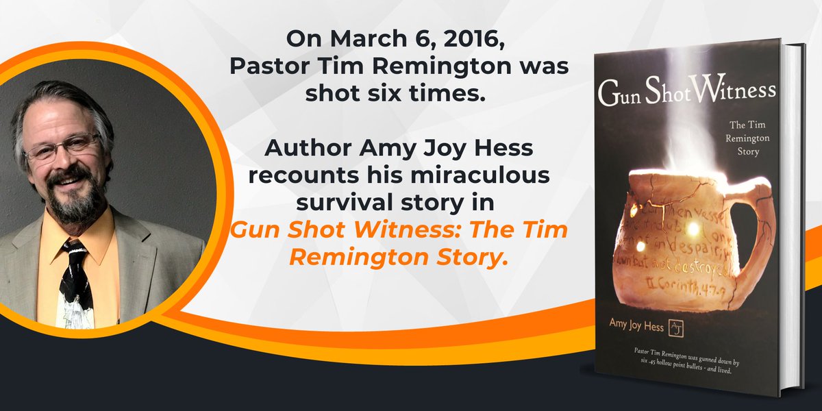 “Pastor Tim Remington’s story of survival against uncalculatable odds exists defies everything, but the Hand of God.” Brad Butler, Author of Without Redemption #spirituality #spiritual #biblequotes #Christianity #ASMG #christianinspiration bit.ly/GunShotWitness…