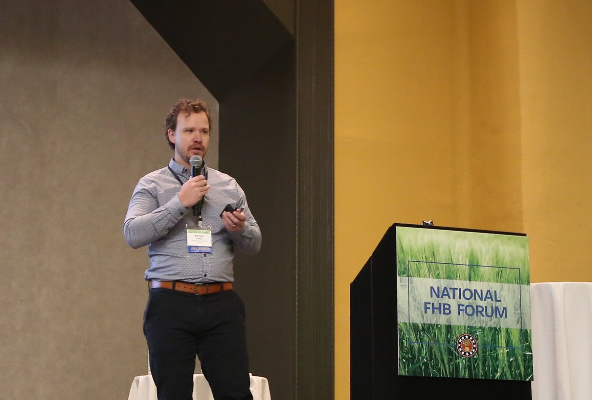 Barney Geddes, North Dakota State University
"The Impact of Environment, Host Genotype and Fusarium Head Blight on Microbiome
Assembly in a Barley Breeding Population" #nfhbforum23