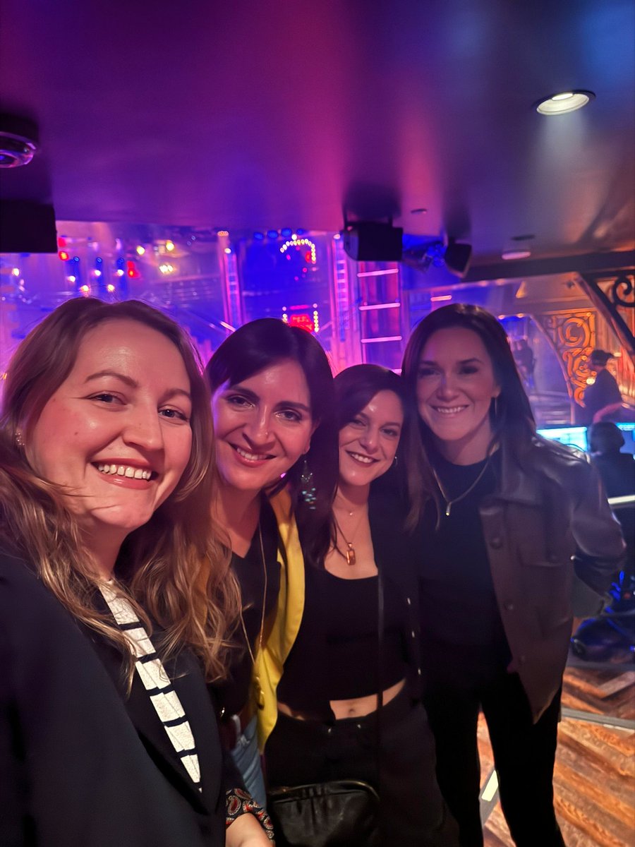 The best memories are made when you have a girls-only night out with some brilliant ladies at a tech conference 😍 
#AWSreInvent might be over, but the post-reinvent high is on!  ❤️