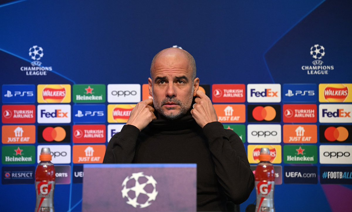 FabrizioRomano's tweet photo. 🚨🔵 Guardiola: “Next question. I'll not do a Mikel Arteta comment”.

“It's hard when you review the image, the referee decides to blow the whistle after he's already said play on. After the pass, the whistle, I do not understand…”. https://t.co/MPX6GlXb1o