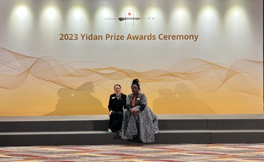 CAMFED's @AngieMurimirwa and @Lucylake - ready and excited to attend the 2023 #YidanPrizeSummit and meet other laureates to discuss #education systems transformation and radical inclusion. Sign up for the livestream to join the discussion on 4 Dec: ydprize.org/3Qj5zZt