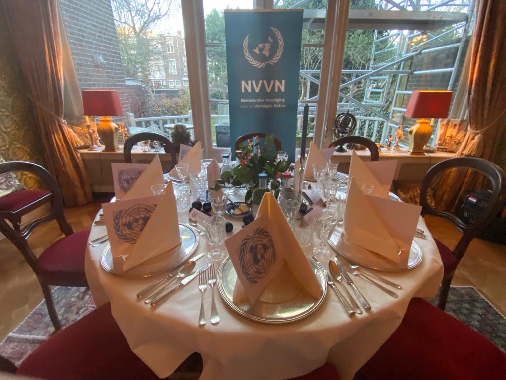 Inspiring and thought-provoking discussions about UN Peacekeeping and the protection and promotion of human rights. High level dinner, hosted by @UNANL, with @SimoneFilippini @KeesMatthijssen and others.