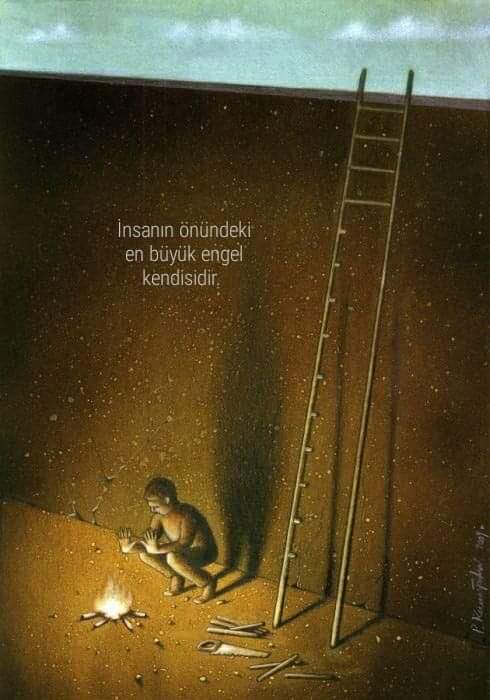 "The main challenge a person faces is often within themselves."