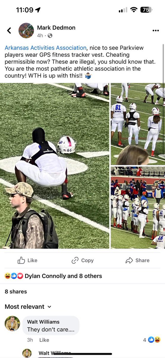 KBoBaseballGuru's tweet image. There were comments about Parkview players wearing GPS vests and being illegal. There is no rule in the NFHS rule book preventing players from wearing these devices to obtain in game data. At the end of the day, does it matter that they wore vests to better there training. Did…