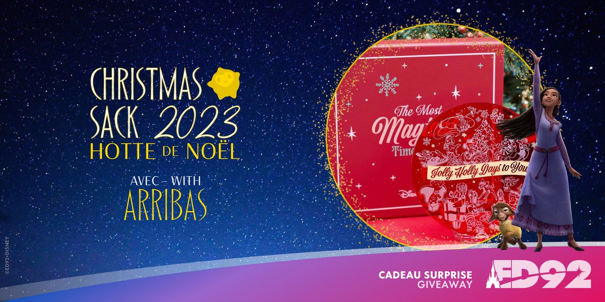 ED92Magic's tweet photo. 🎁 ED92 Christmas Giveaway 🎁

The first giveaway is here and we’ve partnered with Arribas to give one lucky person a surprise gift, courtesy of Arribas! 

To enter and try to win a surprise gift from Arribas, follow the 3 steps below:

1. Follow our ED92Magic page
2. Like the competition tweet
3. Retweet the competition tweet

Closing date is Tuesday, December 5th 2023 at 9pm! 

For more info. Visit our site - https://t.co/yO7M9LUm1k