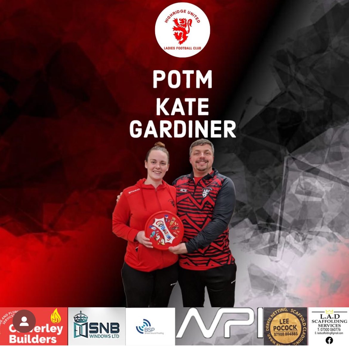Highridge Ladies FC tweet media