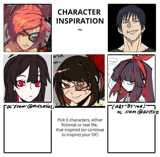 Here's a bit of extra stuff so you know where my mind was while i was making her 