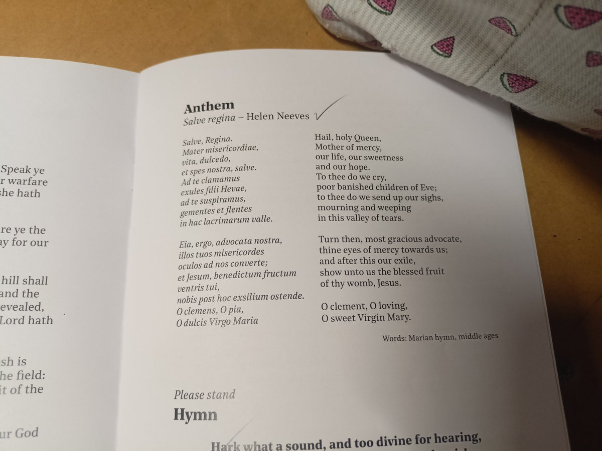 So lovely to be at <a href="/stbrideschurch/">St Bride's Church, Fleet Street</a>  this eve. Ended up singing (!) - very lovely to be back in the place where I use to sing regularly. Extra special tonight as my Salve Regina was being sung in the Advent Carol Service. ❤️