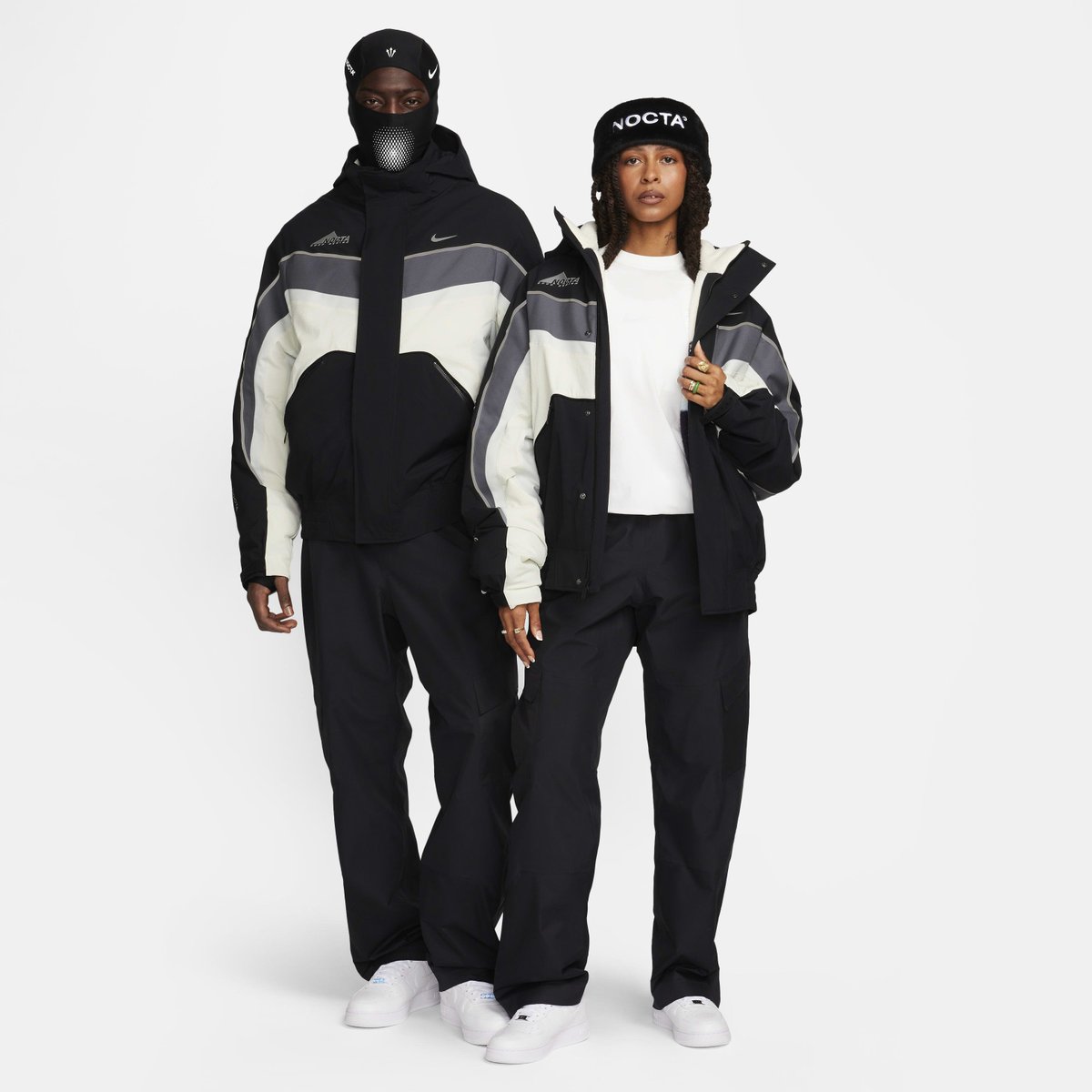 new nocta x nike apparel collection, headlined by the $600 