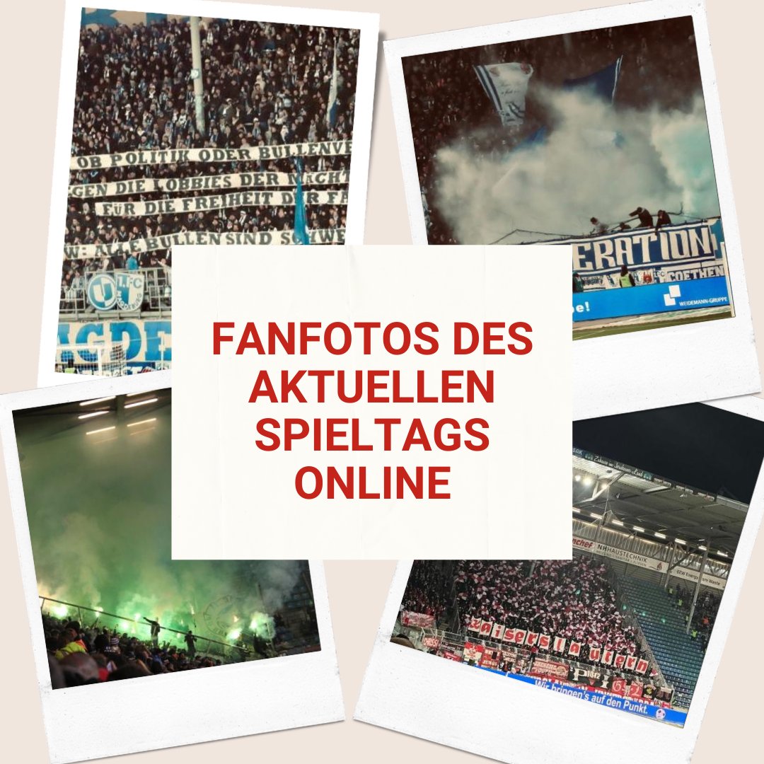 FasziFankurve's tweet photo. Klickt euch durch die Fanfotos des aktuellen Spieltags: #FCMFCK #BOCWOB #VfBSVW #BSCELV #DSCAUE #WSVAAC https://t.co/YnySRCRByu https://t.co/riYOprzUDN