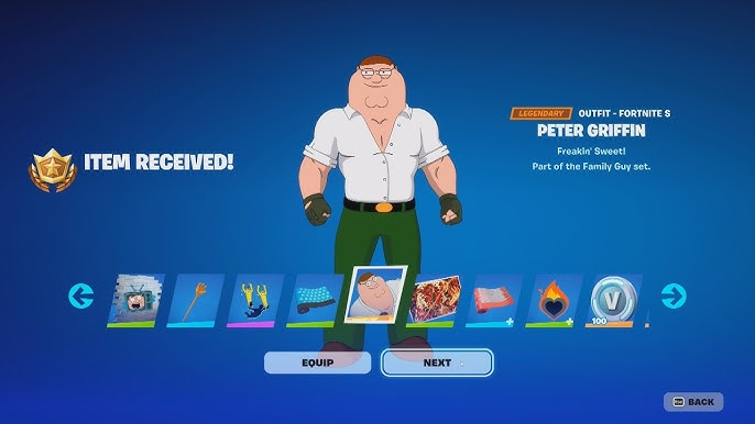 dgyk08034299's tweet photo. "Hello peter, welcome to fortnite" https://t.co/QX3I6K9c5Q