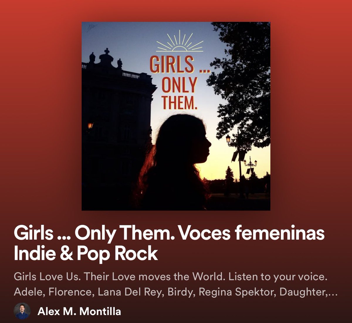 Thanks @alexmonti90 for adding ‘Fault Lines’ to this playlist of badass women artists 🌞 #spotifyplaylist