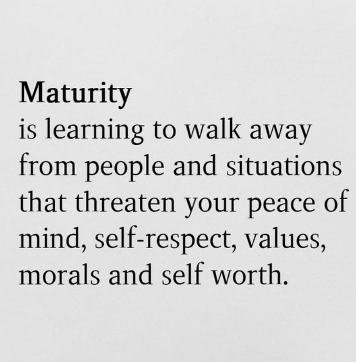 Maturity: